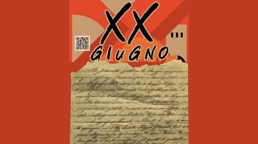 Biblioteca Augusta, Sala della Vaccara - Il contegno di buon italiano del tenente Filippo Clementi