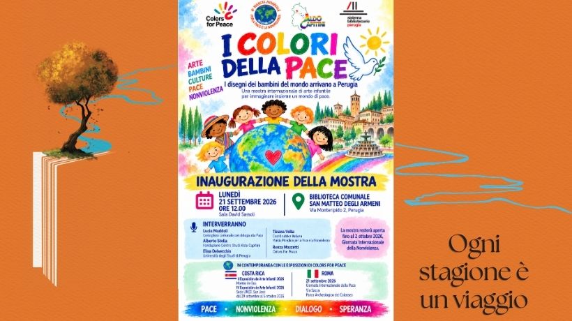 Biblioteca San Matteo degli Armeni - Mostra Colours for Peace